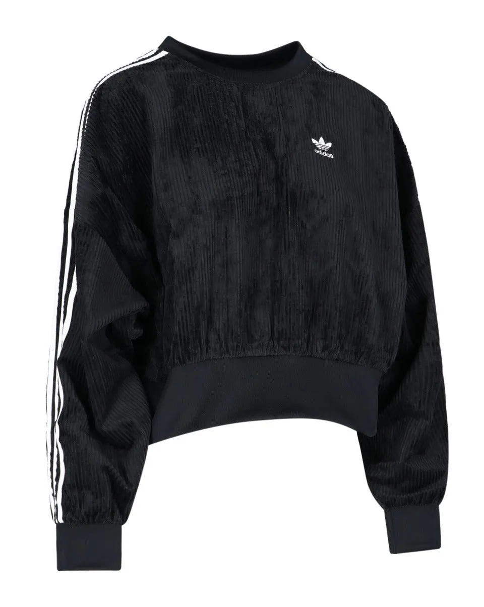 Adidas Originals Classic Crewneck Velvet Sweatshirt
