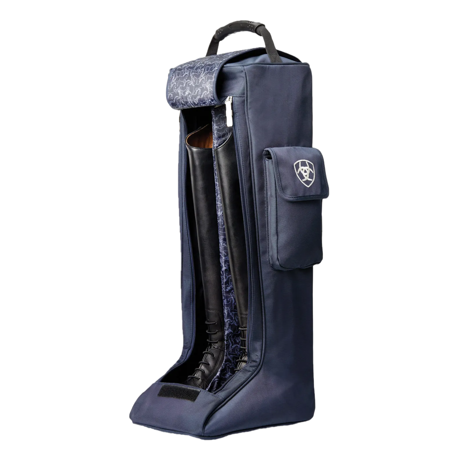 Ariat® Team Tall Navy Zip Up Boot Bag 10021087