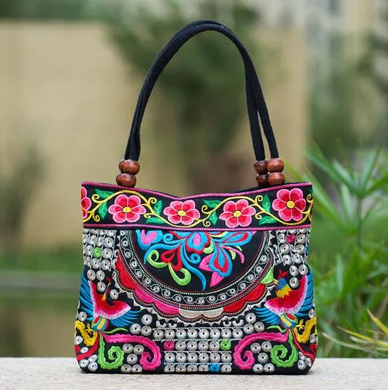 Boho Mandala Shoulder Handbag