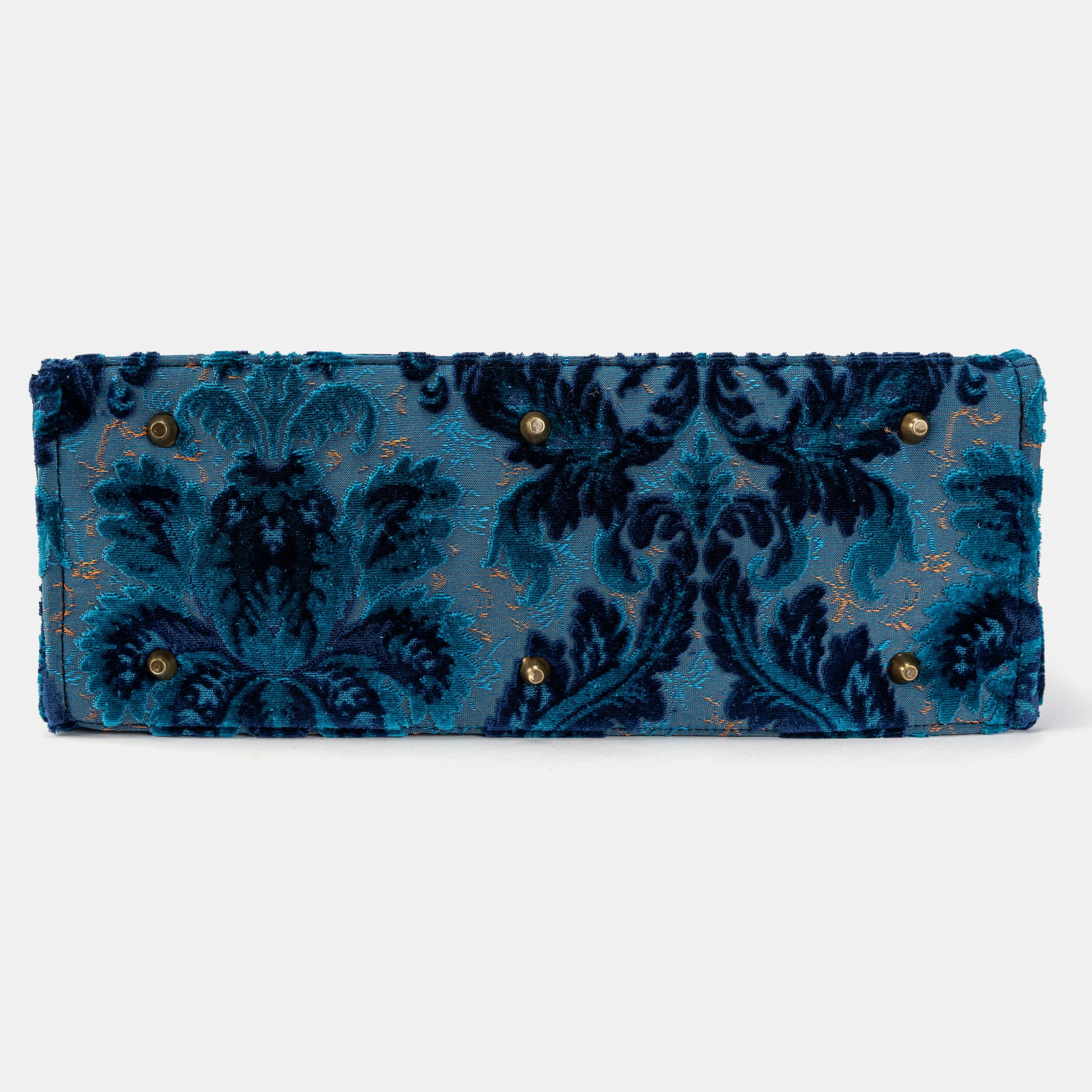 Burnout Velvet Revival Aqua Laptop Work Tote