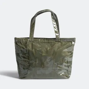 Classic Logo PVC Tote Bag - Army Green