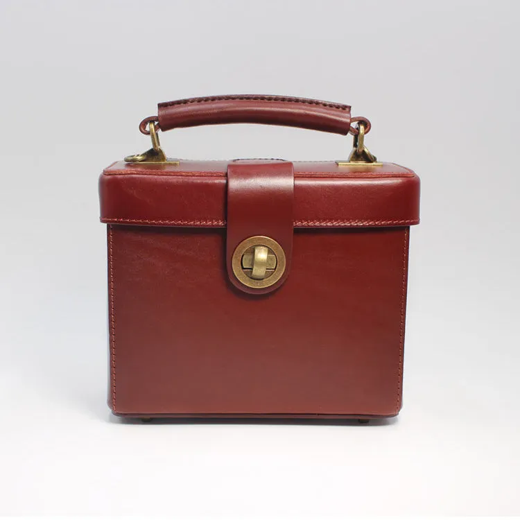Cube Bag Womens Leather Crossbody Bags Shoulder Bag for Women