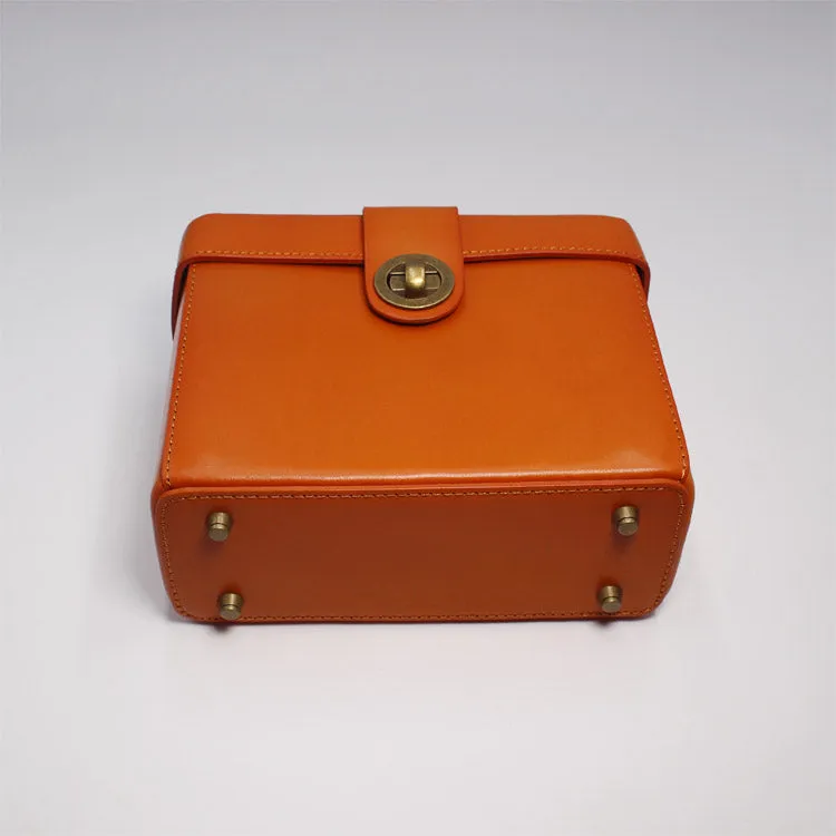 Cube Bag Womens Leather Crossbody Bags Shoulder Bag for Women