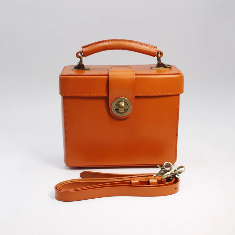 Cube Bag Womens Leather Crossbody Bags Shoulder Bag for Women