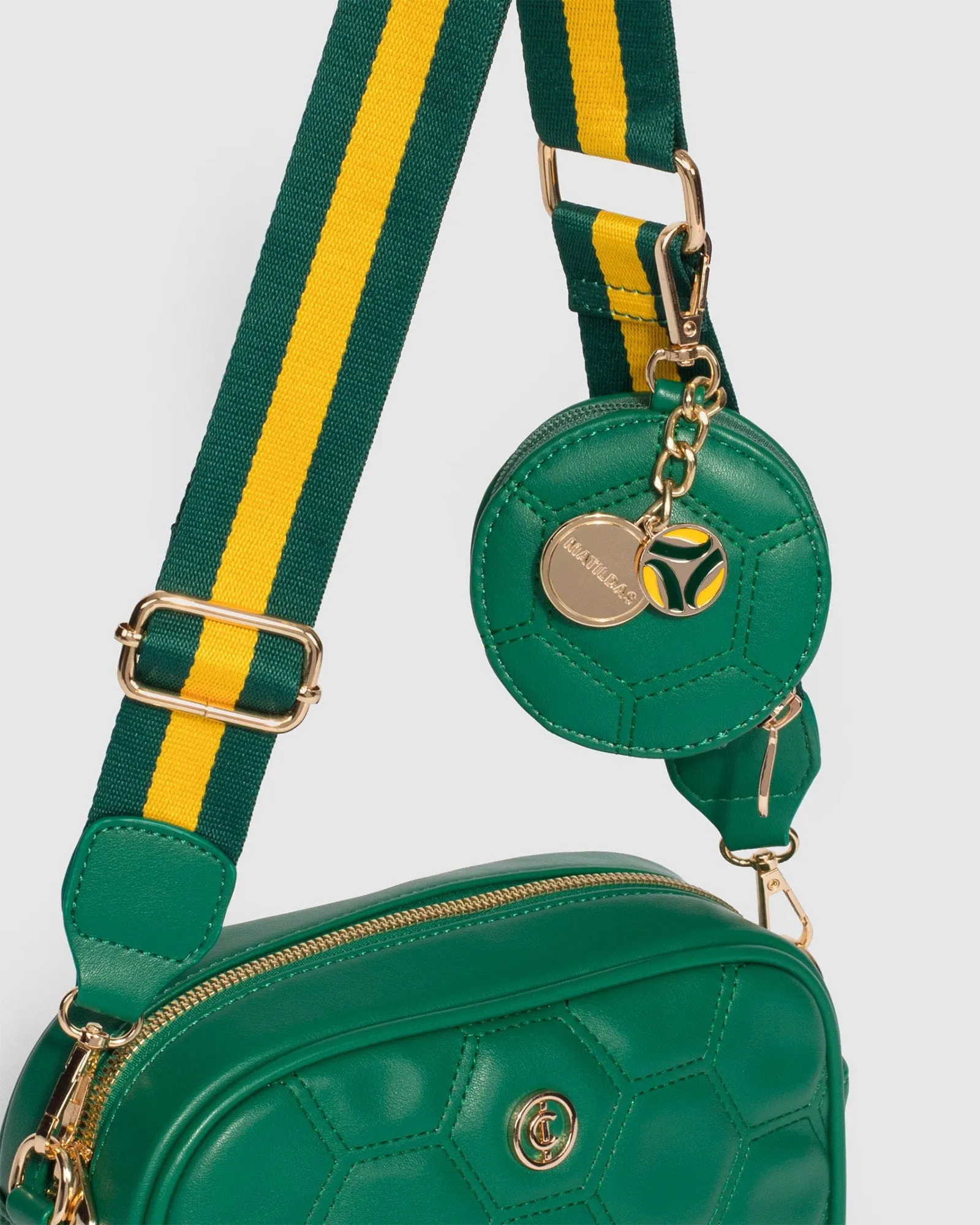 Green Selena Matildas Crossbody Bag