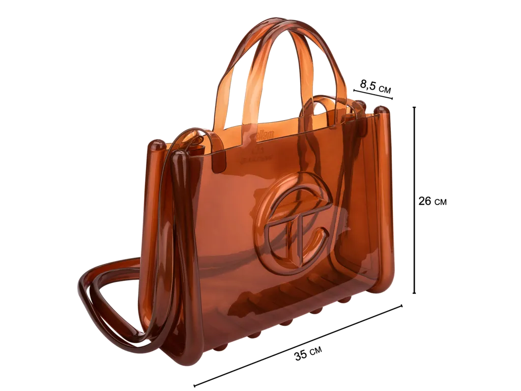 MELISSA MEDIUM JELLY SHOPPER BAG   TELFAR