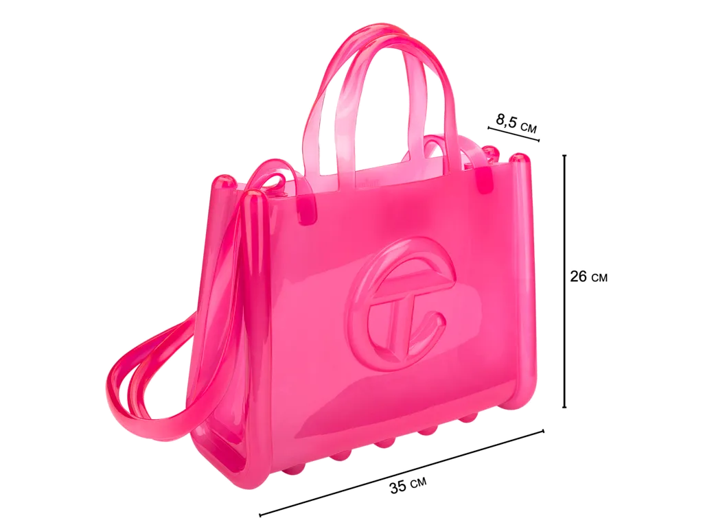 MELISSA MEDIUM JELLY SHOPPER BAG   TELFAR