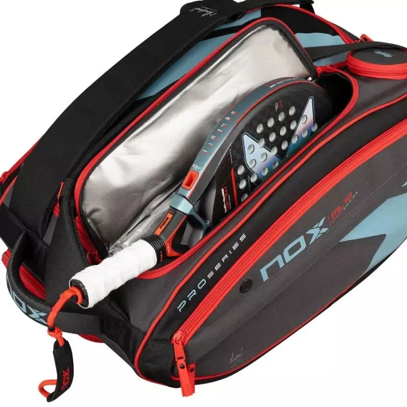NOX Paletero ML10 Competition XL Compact Black Red Padel Racket Bag [WS]