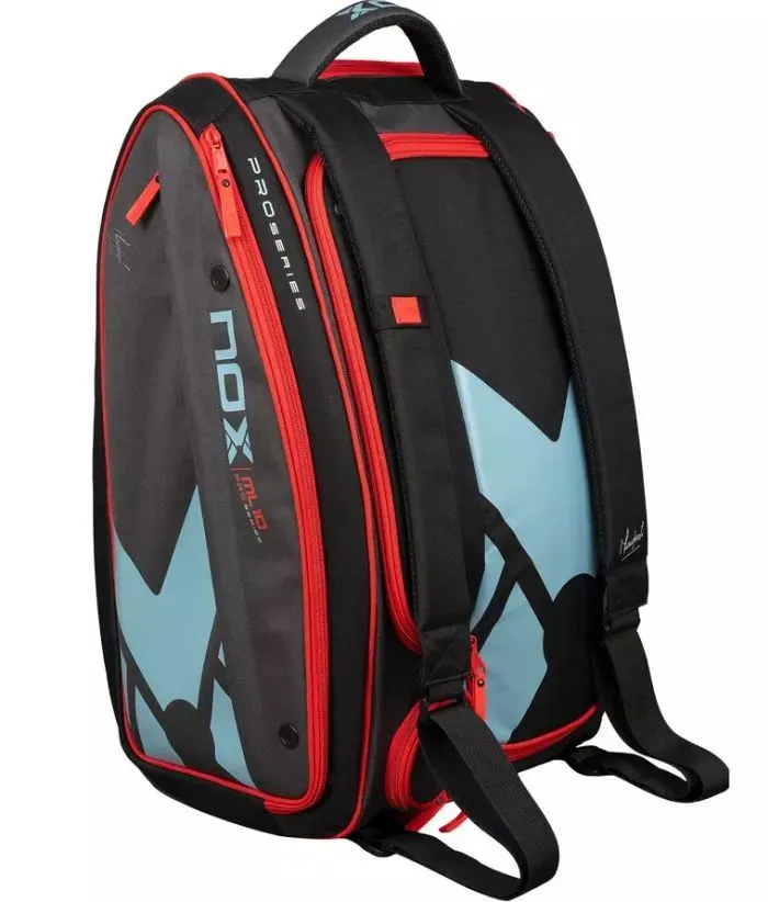 NOX Paletero ML10 Competition XL Compact Black Red Padel Racket Bag [WS]