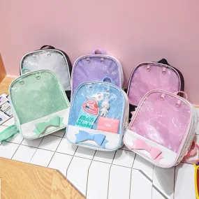 Pretty Ribbon Window   Bag Kawaii Academia Y2K Cottagecore Coquette Fairycore Dollette Princesscore