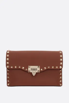 Rockstud Leather Crossbody
