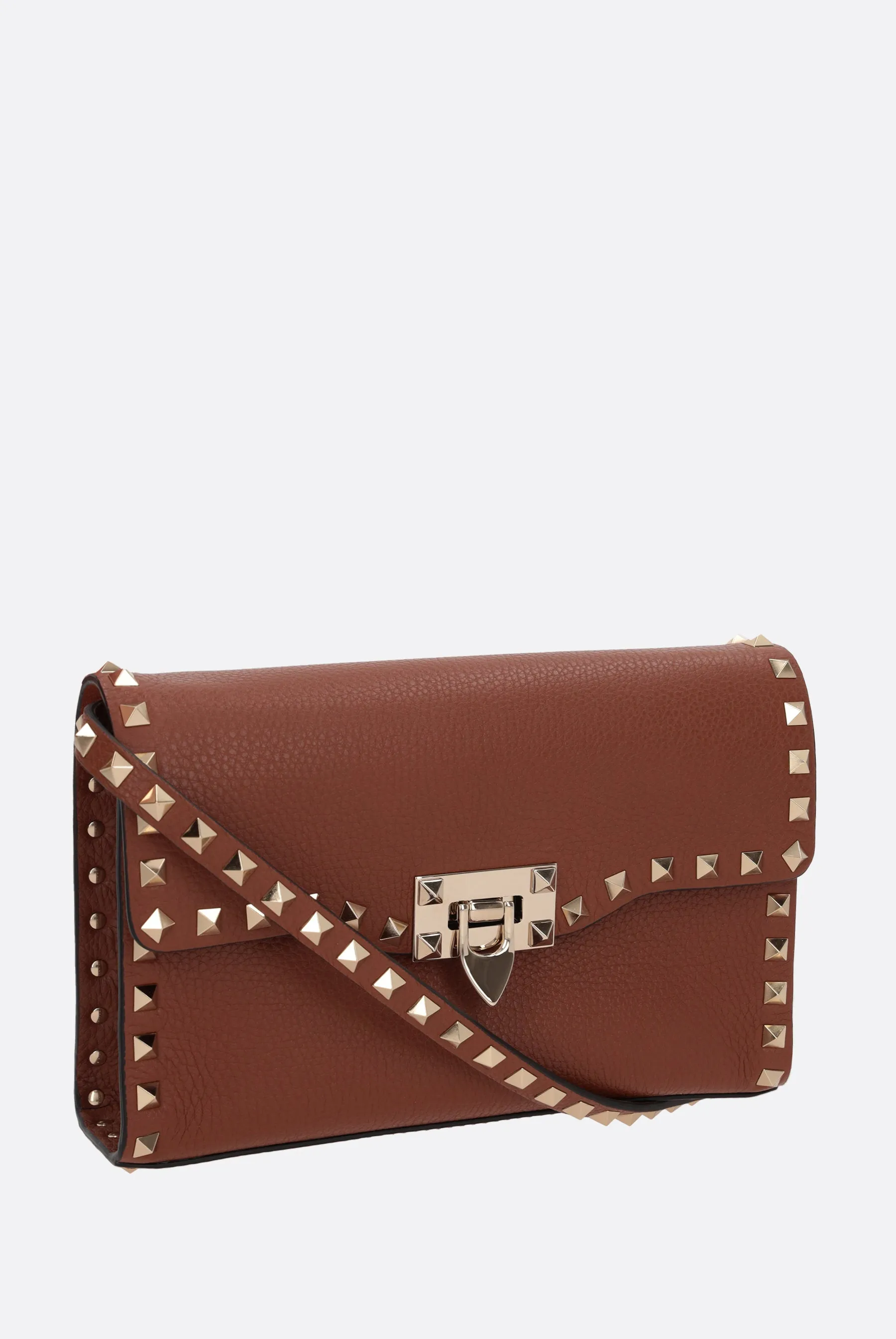 Rockstud Leather Crossbody