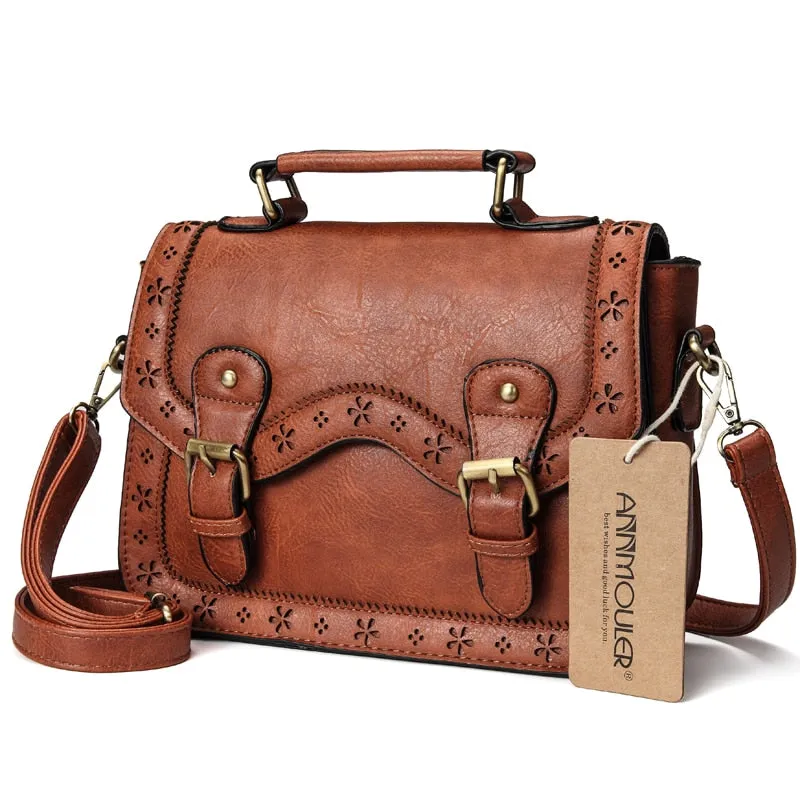 Satchel Bag Vintage Style Shoulder Bag