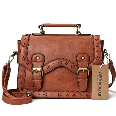Satchel Bag Vintage Style Shoulder Bag