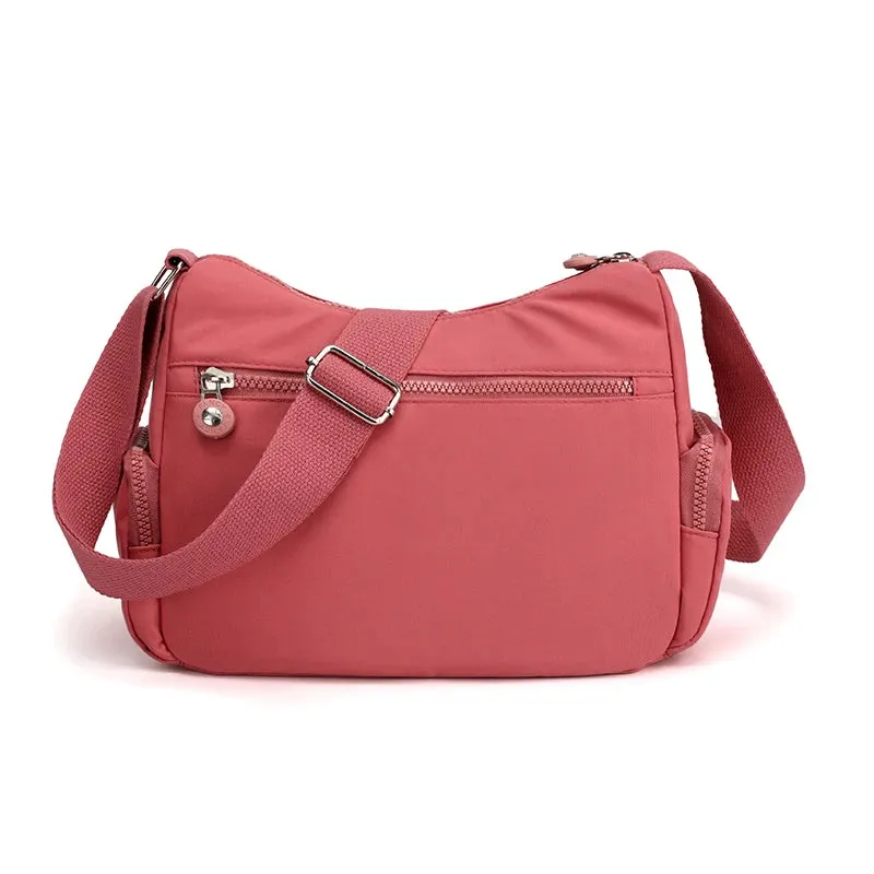 Women's Fashion Shoulder Crossbody Nylon Handbag Purse Waterproof Ladies Messenger Bag